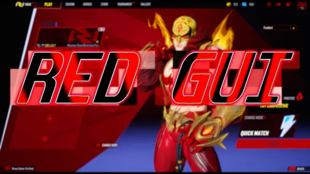 Red UI - 完整界面模组(第9赛季)