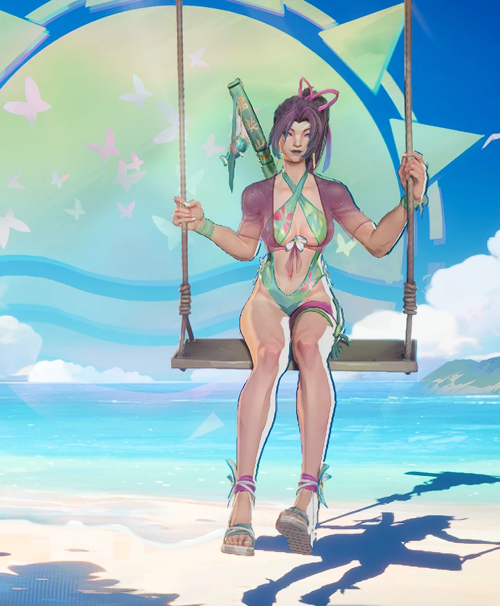 Psylocke - 各种视觉特效颜色变更