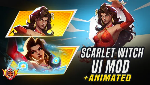 绯红女巫 海边女巫 UI(带动态领主图标)