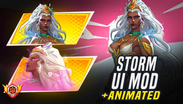 STORM 瓦坎达女王 UI(含动画领主图标)