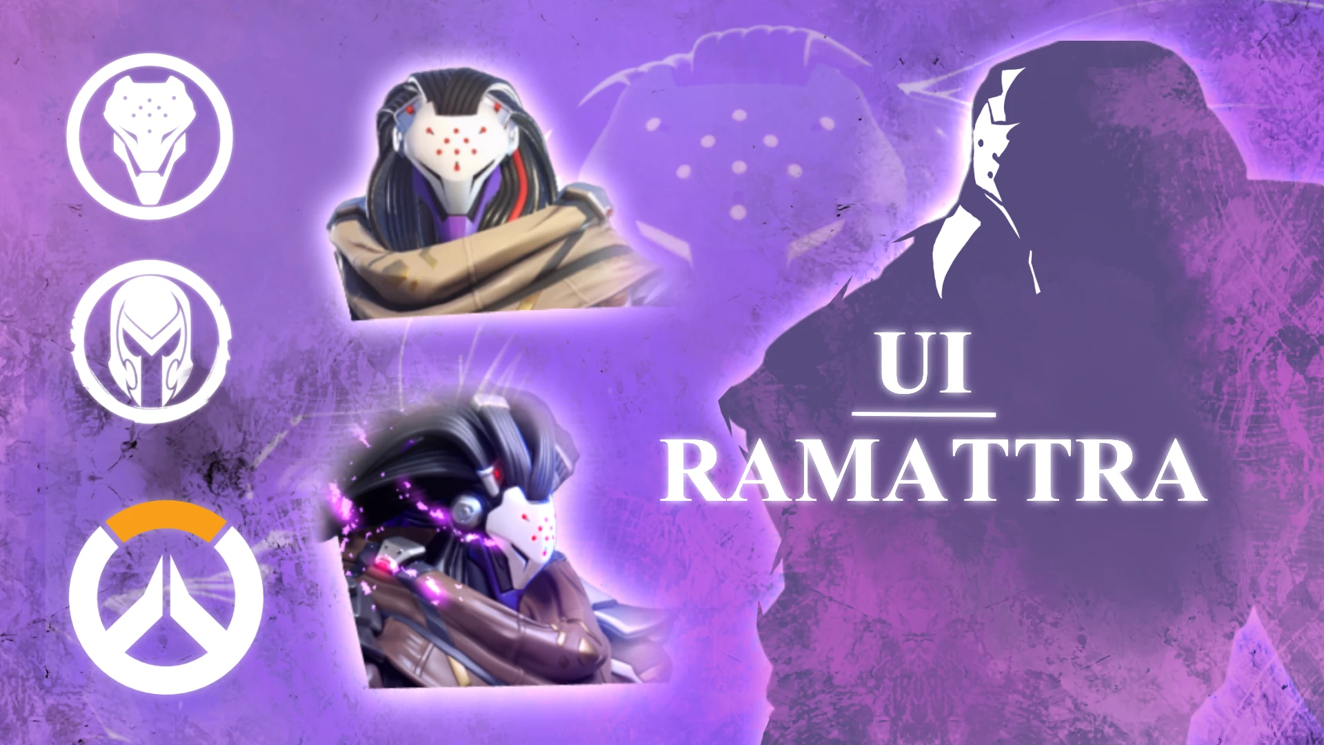 拉玛特拉 UI 覆盖在磁力大师(守望先锋)之上
