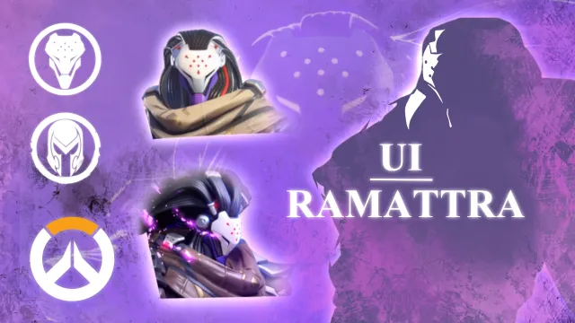 拉玛特拉 UI 覆盖在磁力大师(守望先锋)之上