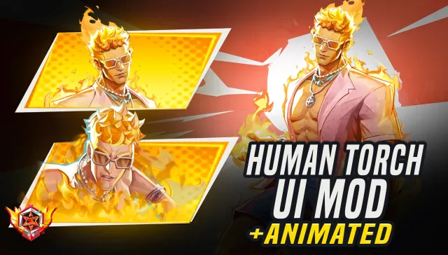 HUMAN TORCH Sunny Sizzler UI(带动画领主图标)