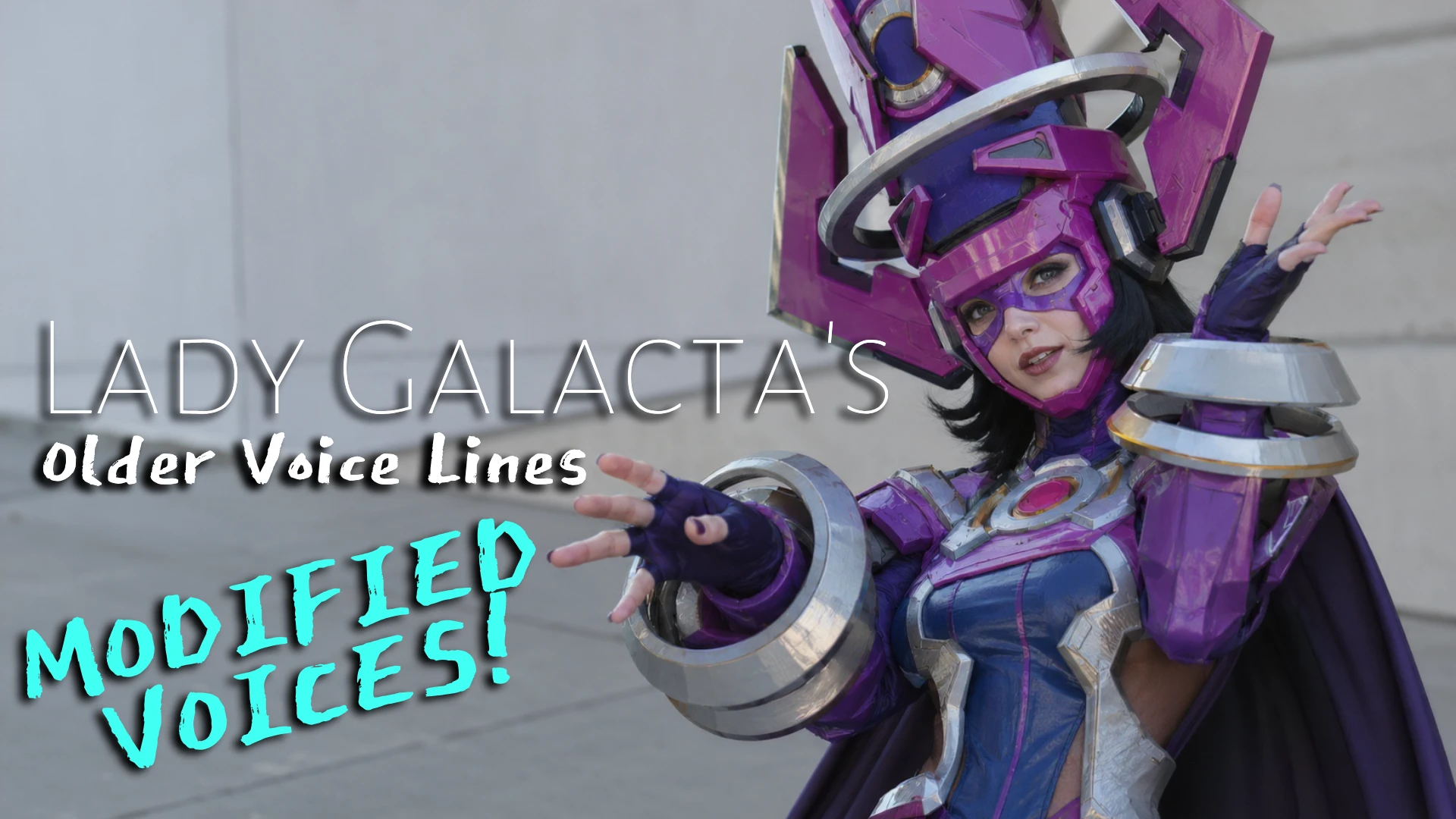 WestTek 制作的 Lady Galacta 老年语音台词