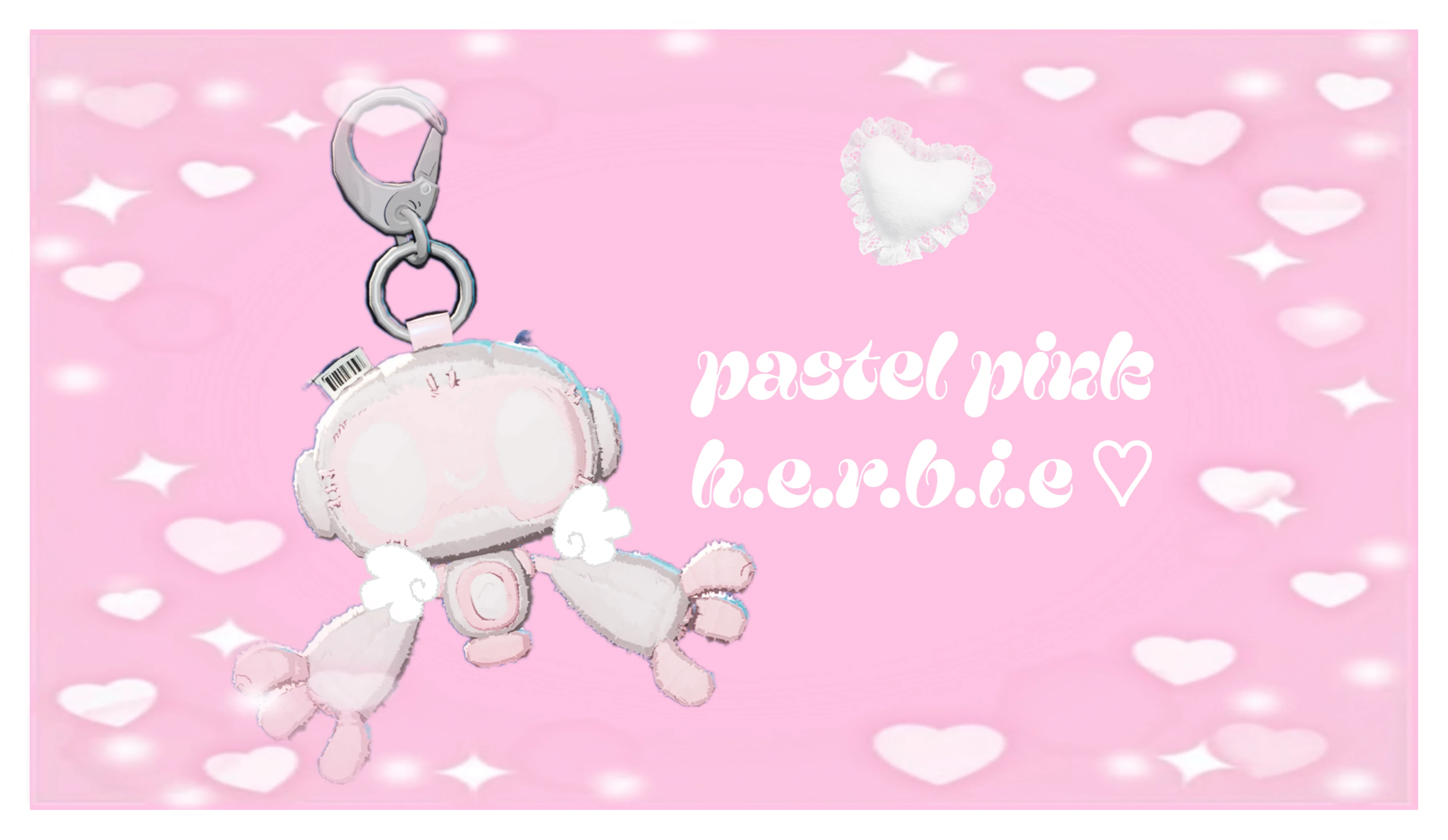 淡粉色H.E.R.B.I.E