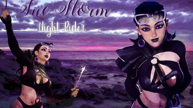 苏·斯托姆-夜行者(在隐形女侠的蔚蓝阴影中)