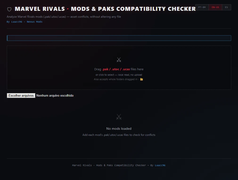 Marvel Rivals - Mods Paks 兼容性检查器