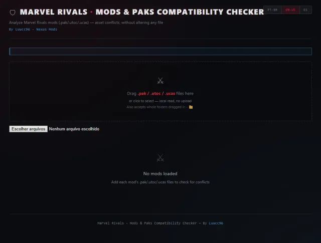 Marvel Rivals - Mods Paks 兼容性检查器