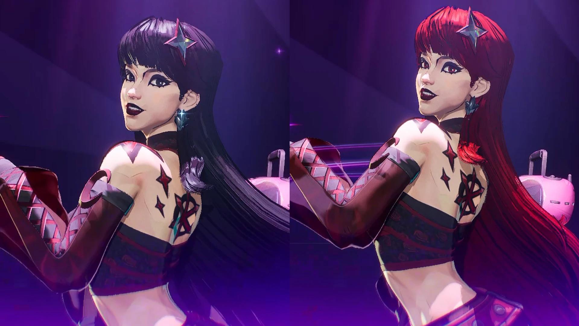 Luna Snow - 哥特红胭脂磁带换色版