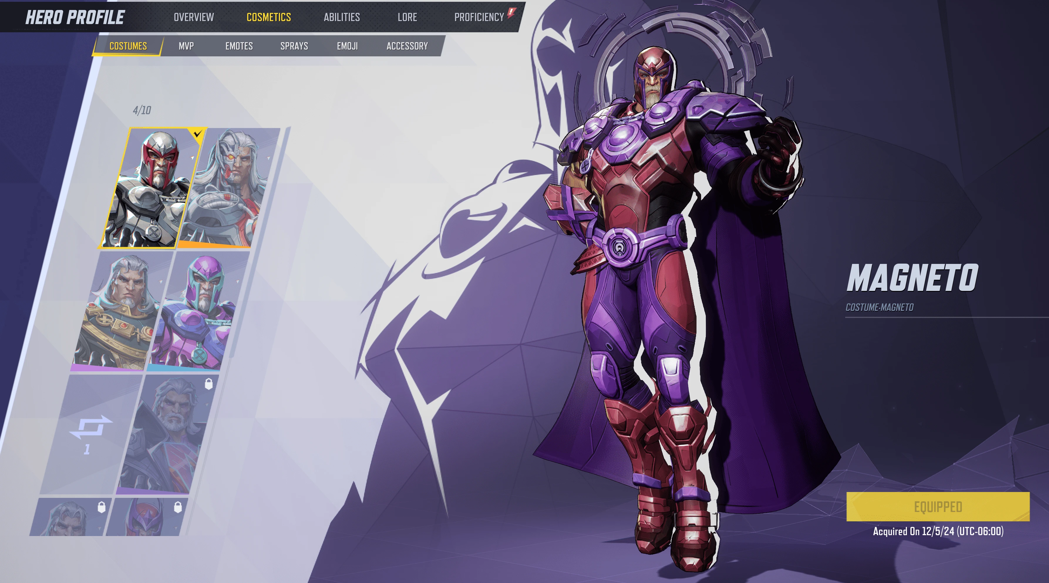 Magneto 经典换色