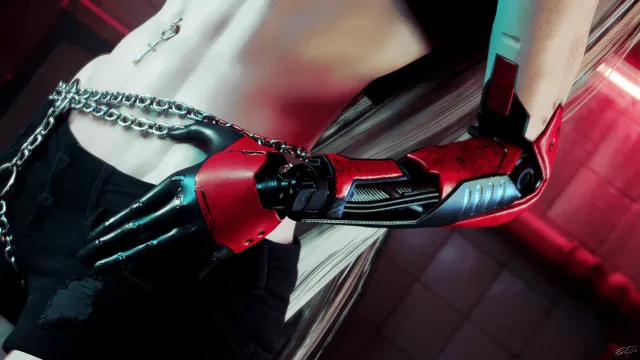 Model 003 赛博武器臂，适用于男V与女V