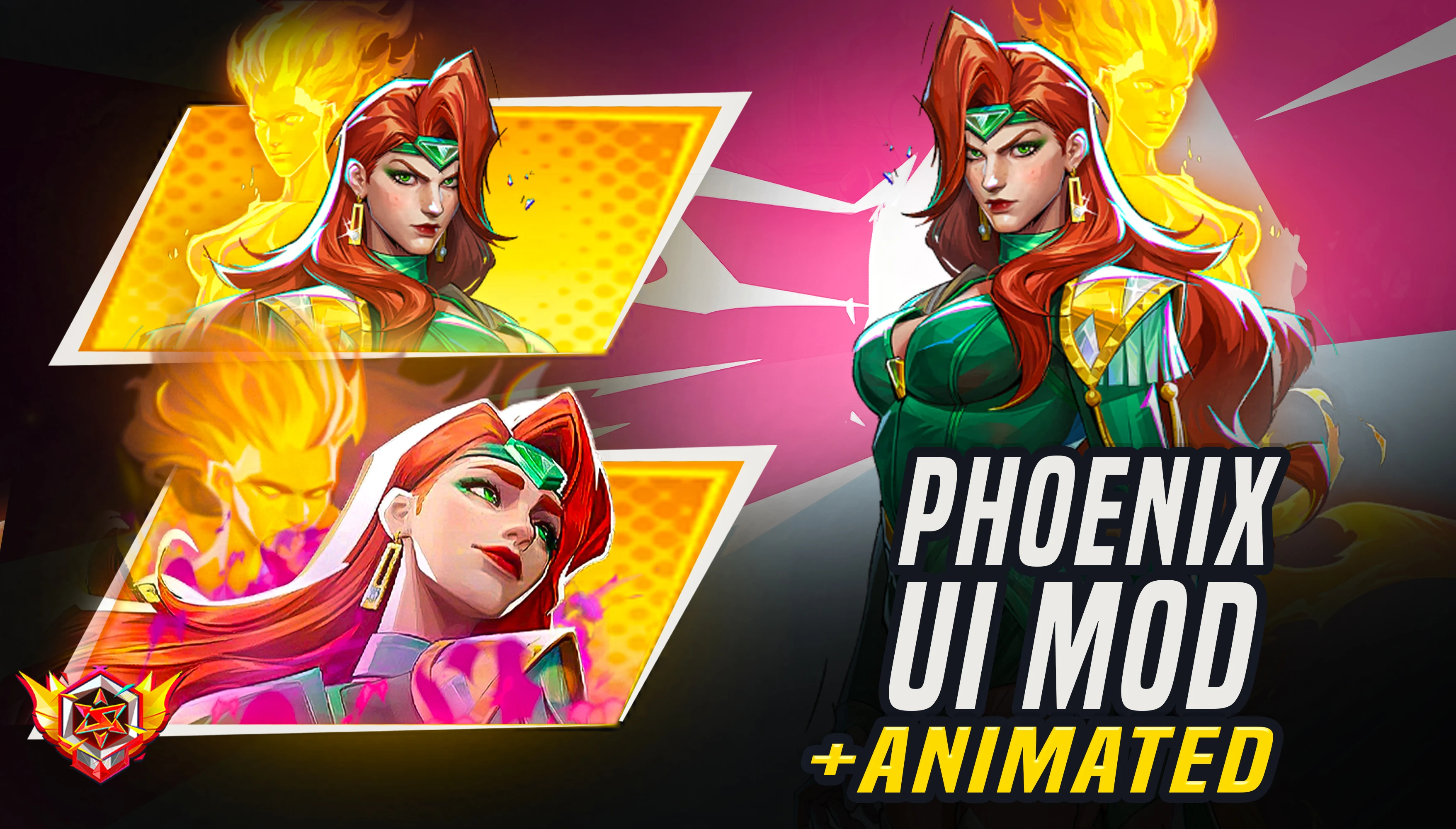 PHOENIX Viridian Vogue UI(含动态领主图标)