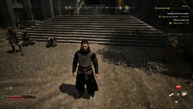 Coat of Darkened Scales _ Black and Clean