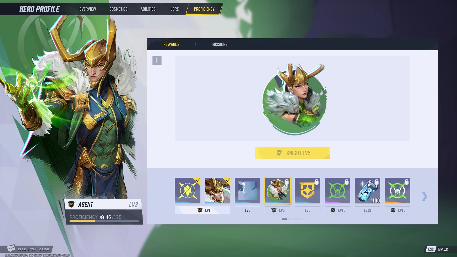 Lady Loki Proficiency Spray