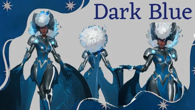 暗蓝雷霆风暴女神