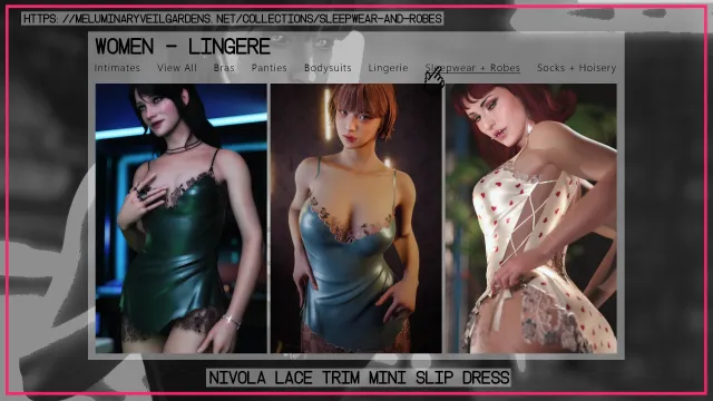 NIVOLA蕾丝边吊带连衣裙 - AXL服装