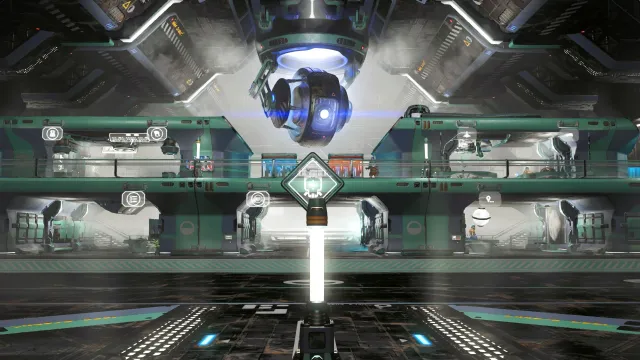 空间站照明颜色