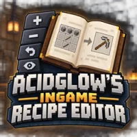 Acidglow的游戏内配方编辑器