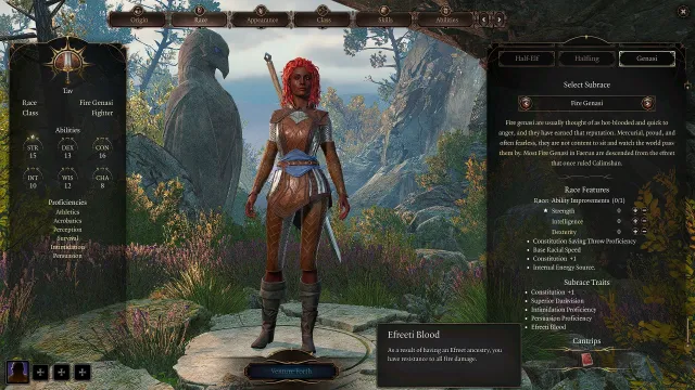 Homebrew Genasi - 种族模组补丁 9