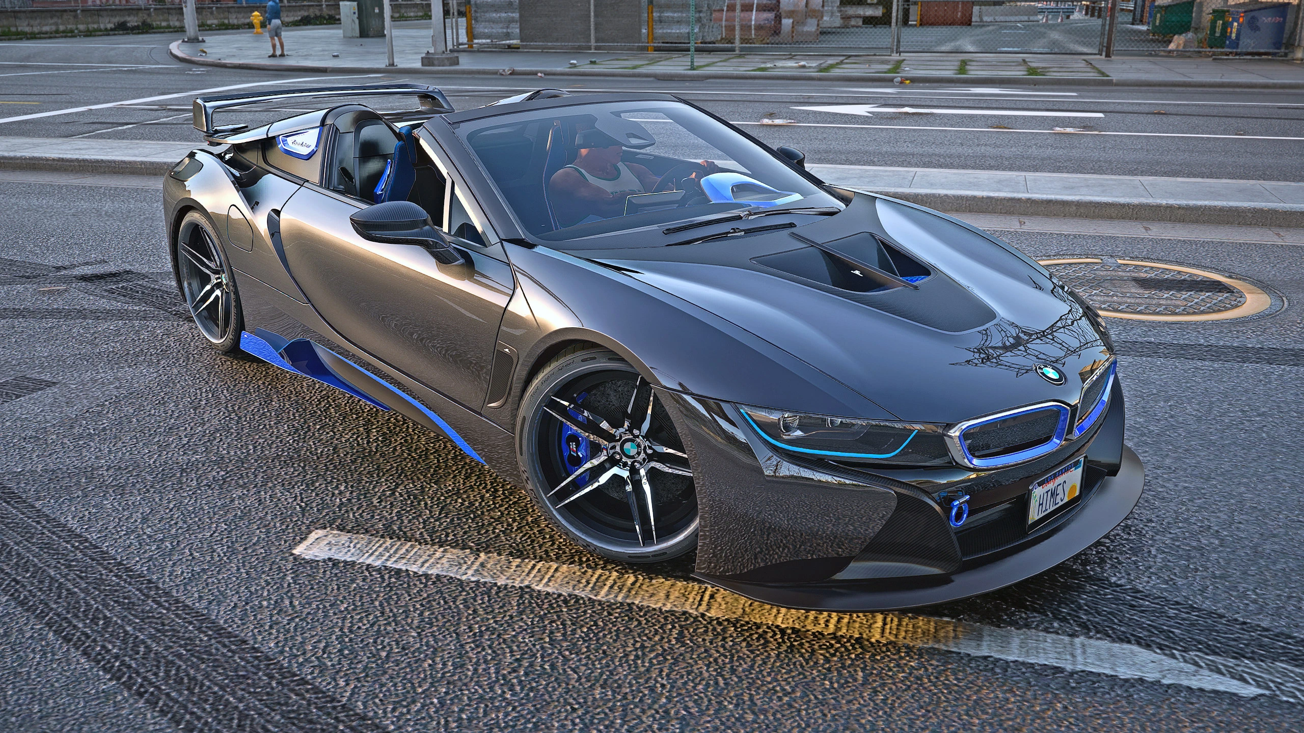 宝马I8敞篷版AC Schnitzer