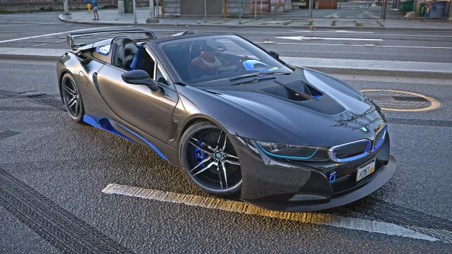 宝马I8敞篷版AC Schnitzer