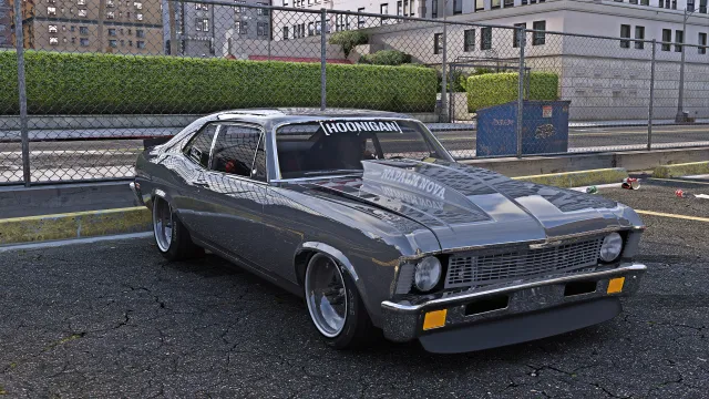 1972年Hoonigan雪佛兰Napalm Nova