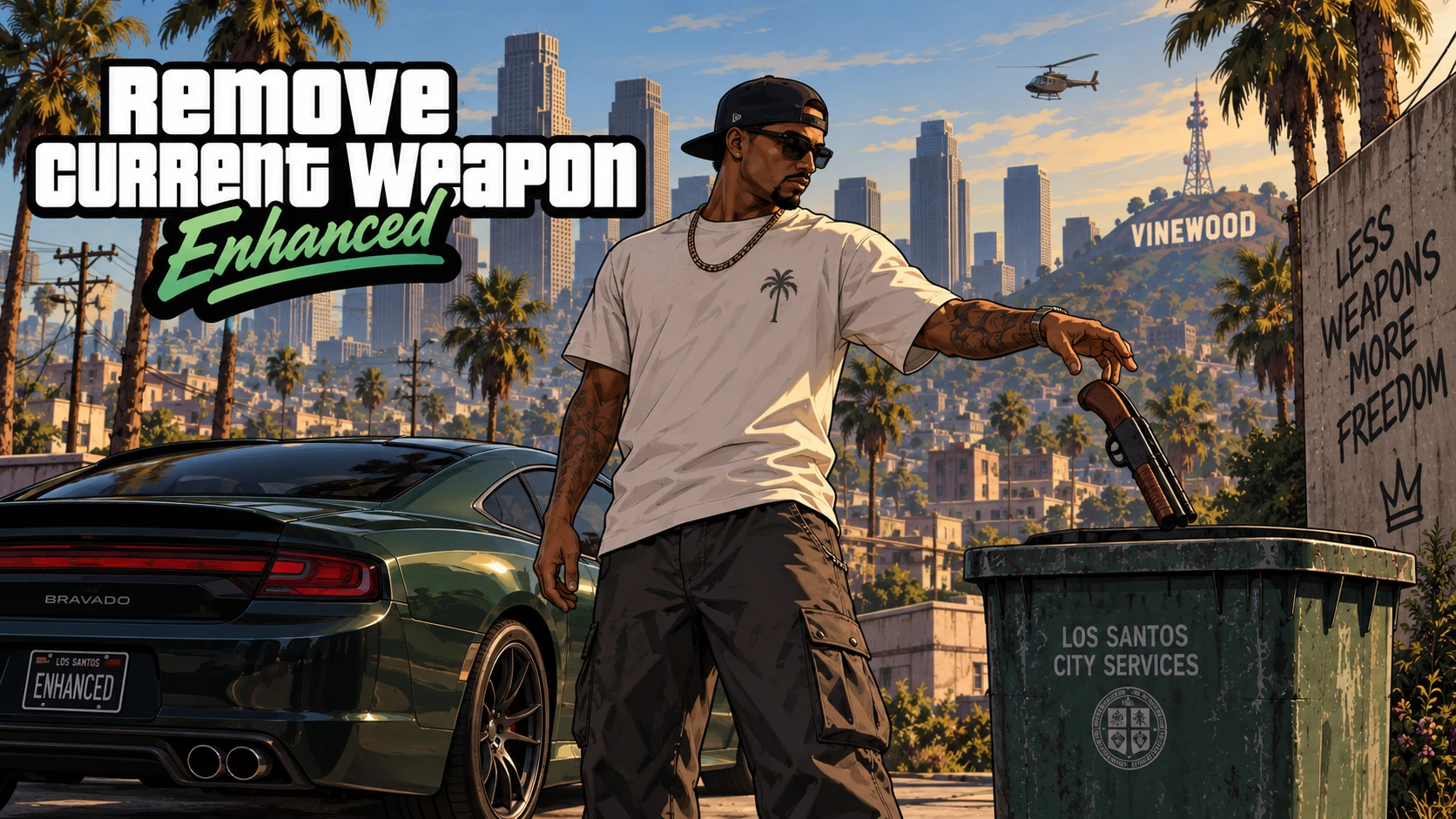 移除当前武器 - GTA V 增强版