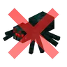 没有洞穴蜘蛛 ❌