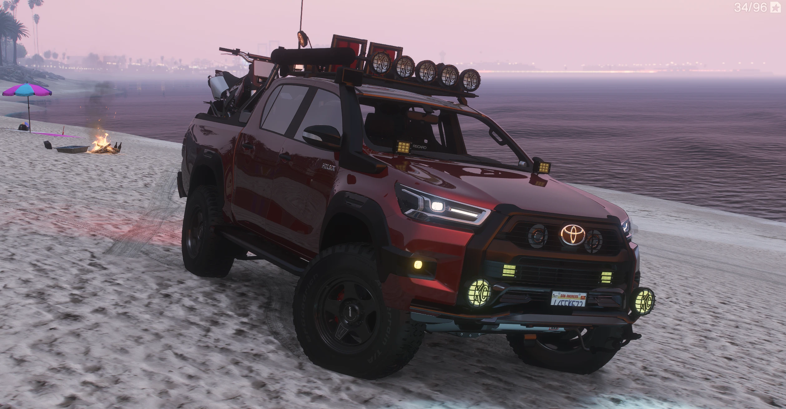 2021 丰田 Pad S Hilux 越野版