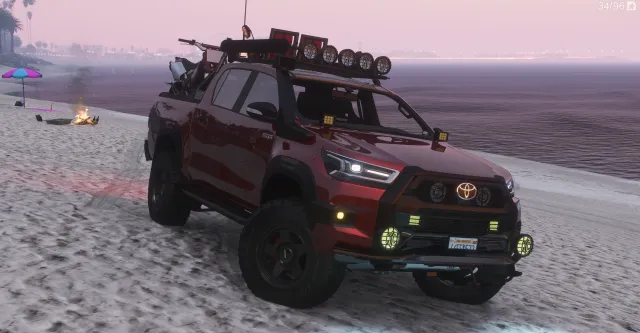 2021 丰田 Pad S Hilux 越野版