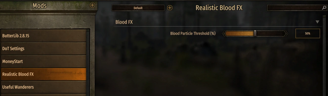 禁用血液 (RealisticBloodFX)