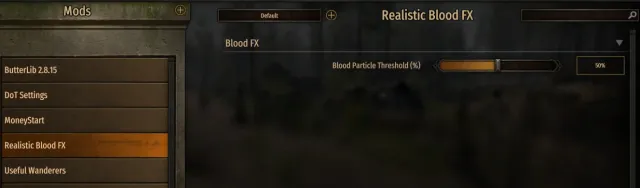 禁用血液 (RealisticBloodFX)