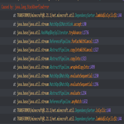 DependencySorter.isCyclic 栈溢出崩溃修复