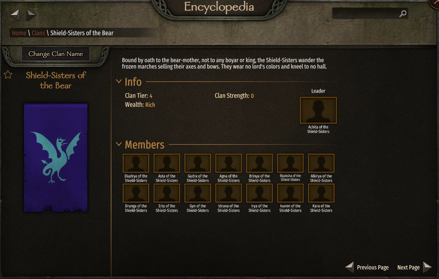 雇佣兵团不结婚（我的女性雇佣兵 clan mod 需要）