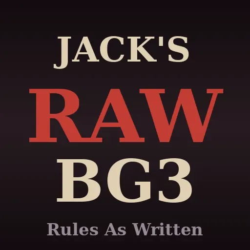 杰克的RAW BG3