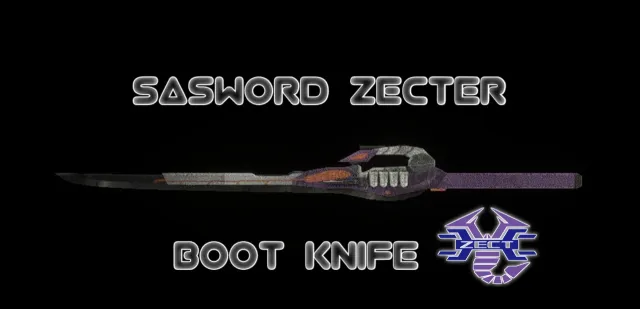 Sasword Zecter 至 Boot Knife