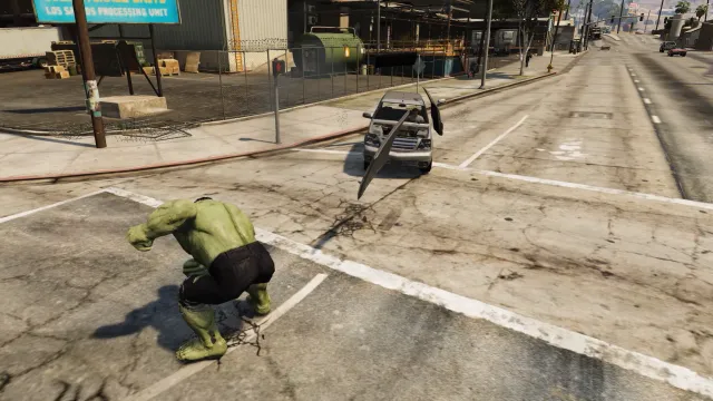 绿巨人 奥创纪元 GTA 5 mod