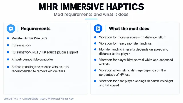 MHR 沉浸式触觉反馈