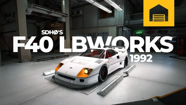 法拉利 F40 LB-WORKS(车库)