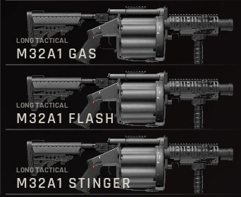 M32A1发射器增强包(闪光弹 - 毒气弹 - 针刺弹)