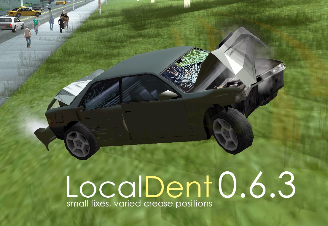LocalDent - 车辆变形与动态碰撞