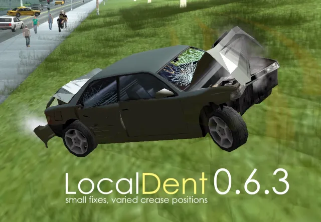 LocalDent - 车辆变形与动态碰撞
