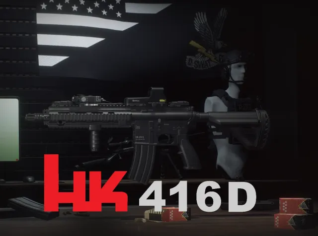 HK416D LSPD SWAT(洛杉矶警察局印象)
