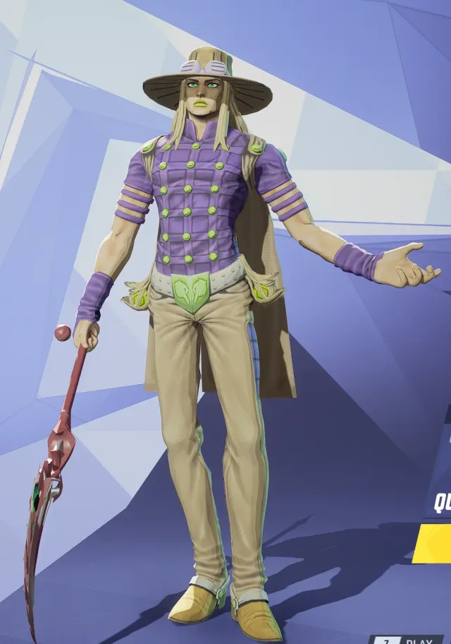 杰洛·齐贝林替换洛基(默认服装)JOJO的奇妙冒险