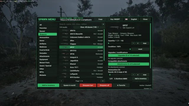 生成菜单 v1.3 BETA
