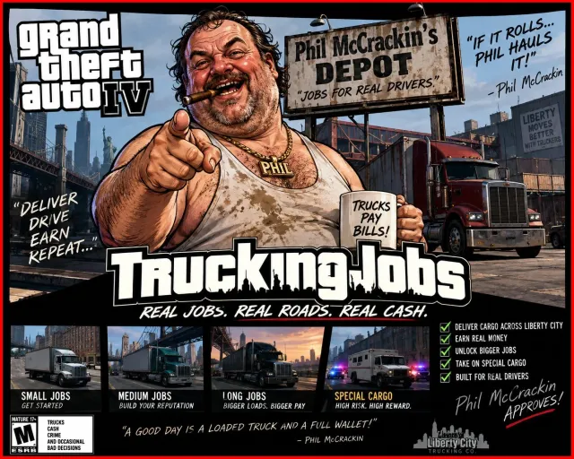 PHIL McCRACKIN的货运服务