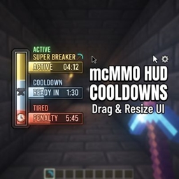 MCmmo 冷却(HUD)
