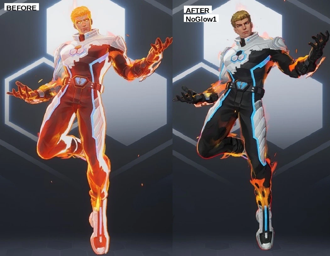 Human Torch - 发光移除大修