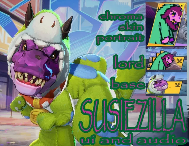 Susiezilla（恶魔恐龙UI和音频）
