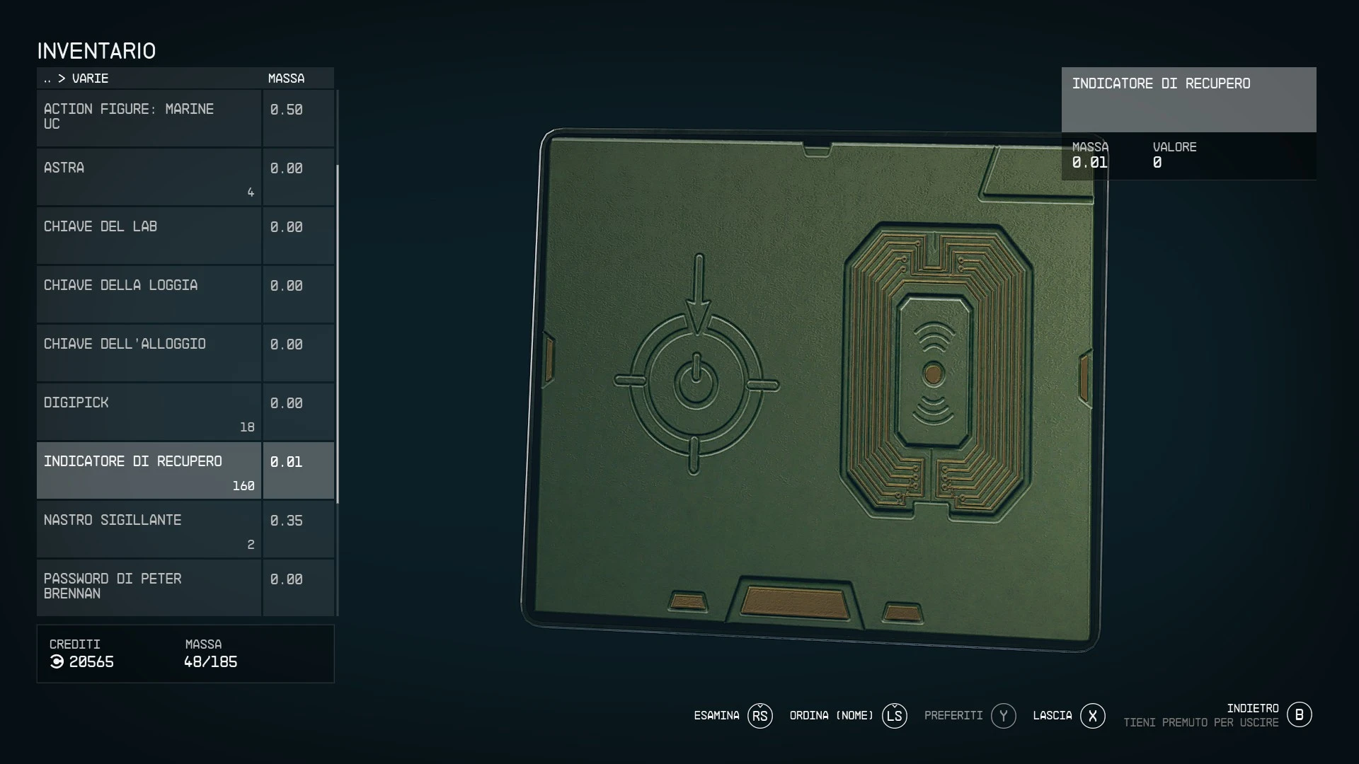 Salvage Marker (Better Looting) 意大利语翻译